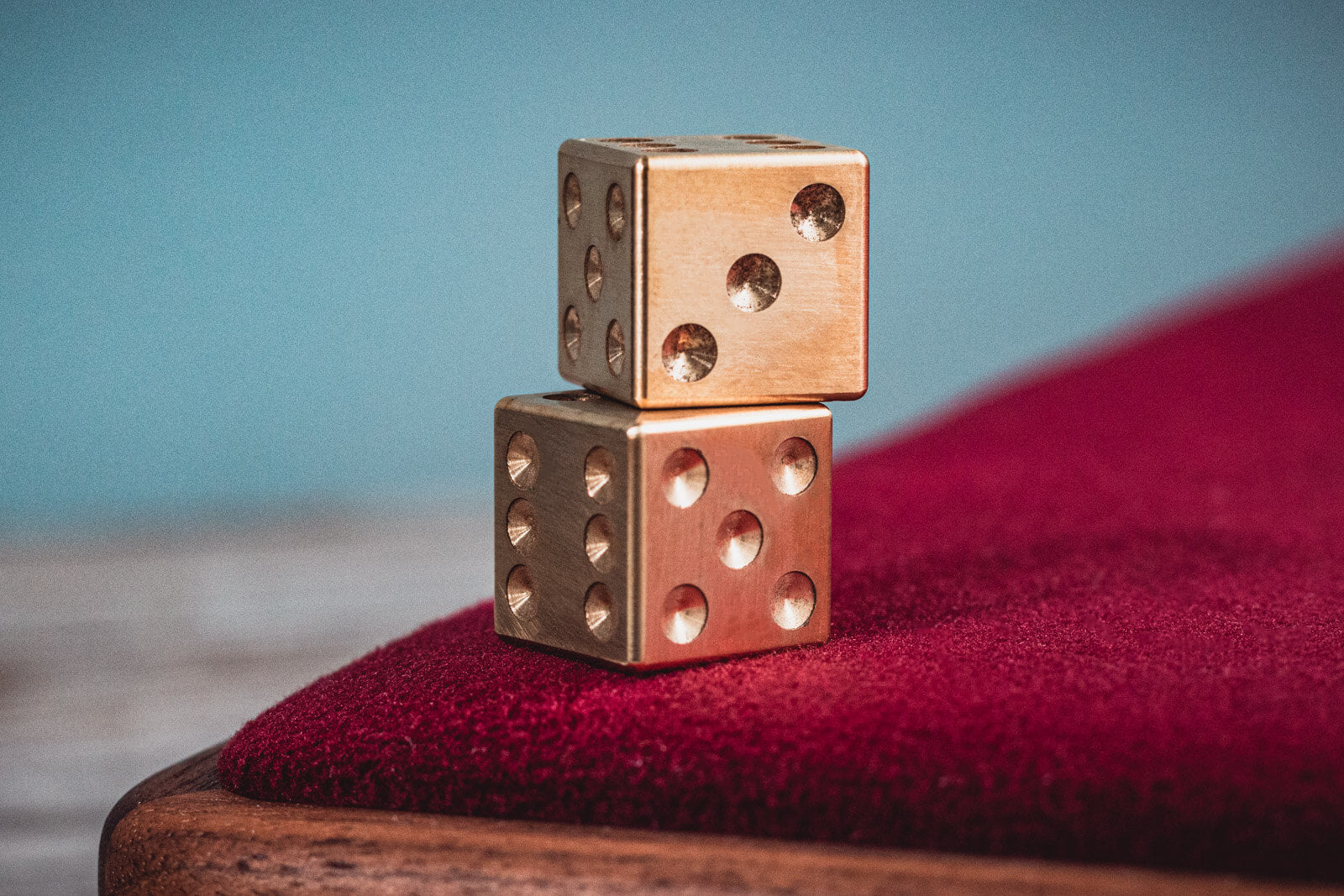 Precision Brass Dice