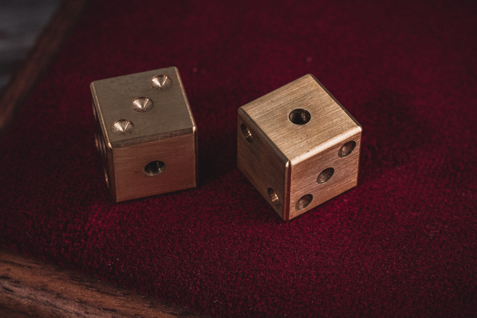 Precision Brass Dice