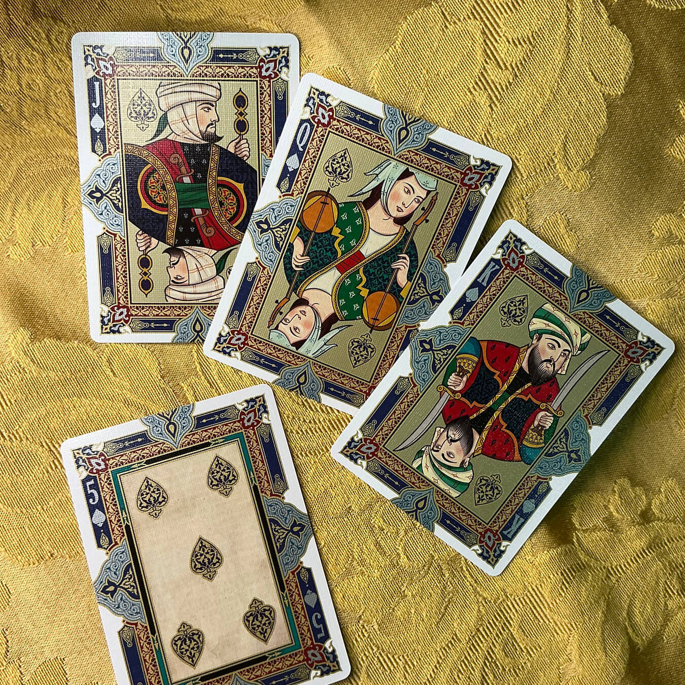 Rubaiyat Players Playing Cards
