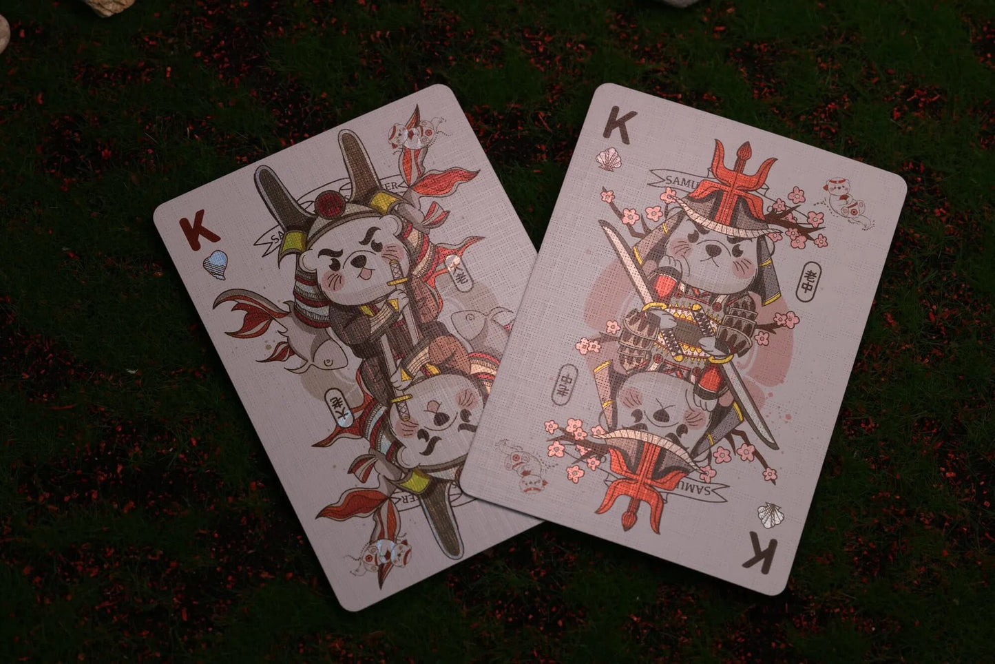 Samurai Otter Playing Cards