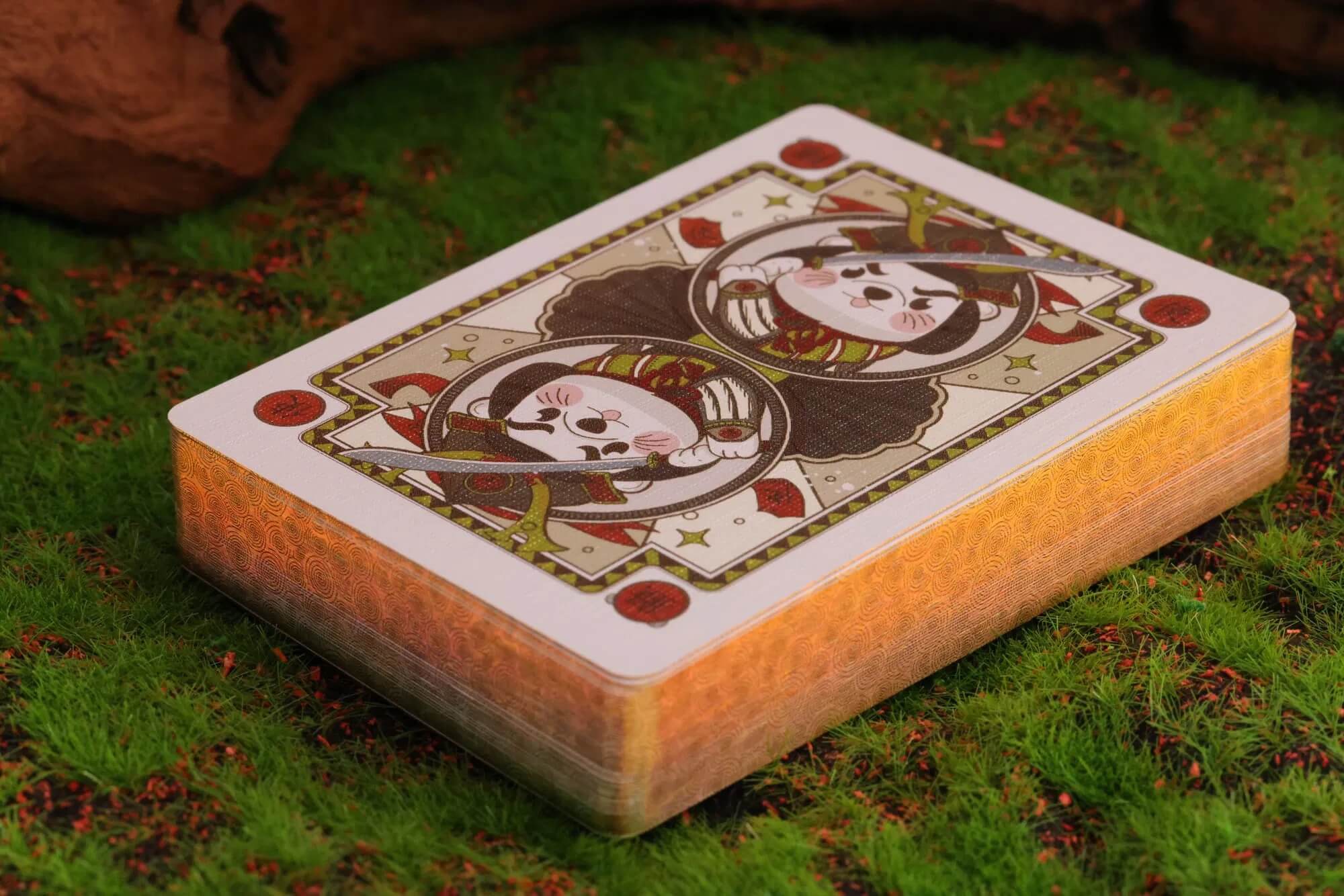 Samurai Otter Playing Cards