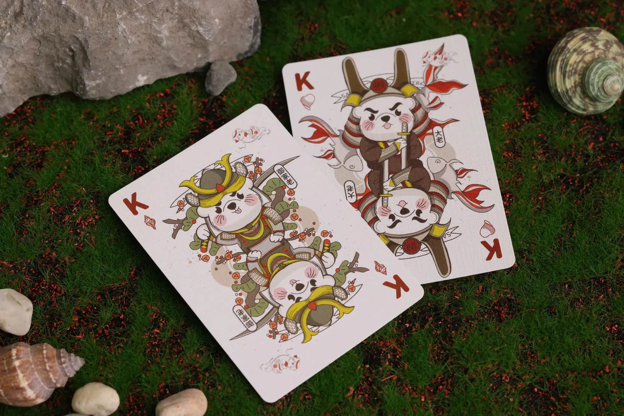Samurai Otter Playing Cards