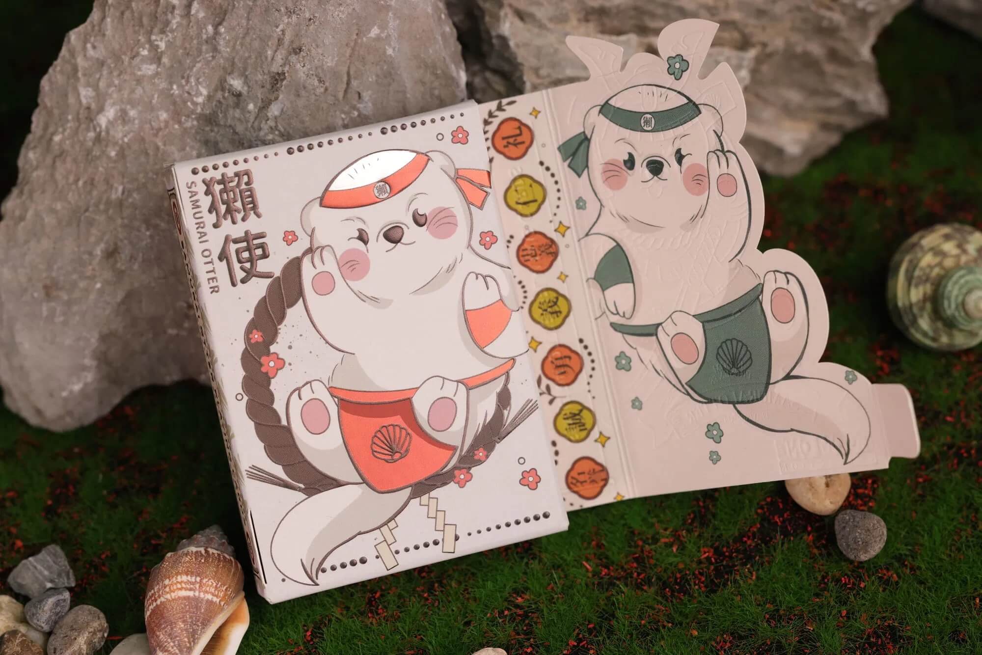 Samurai Otter Playing Cards