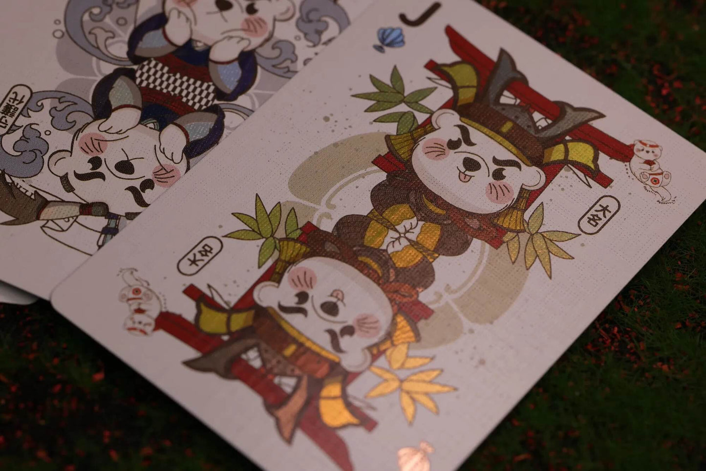 Samurai Otter Playing Cards