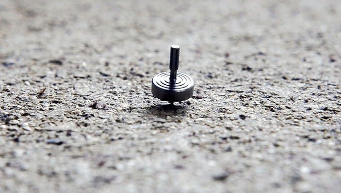Miniature Seimitsu Coma Spinning Top