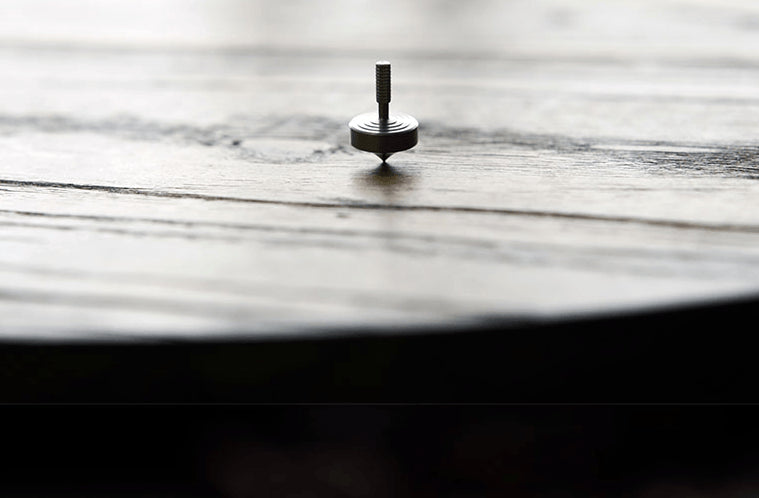 Miniature Seimitsu Coma Spinning Top