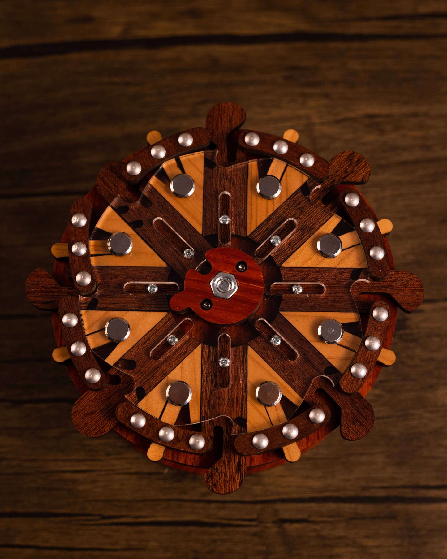 Steuerrad Puzzle Box