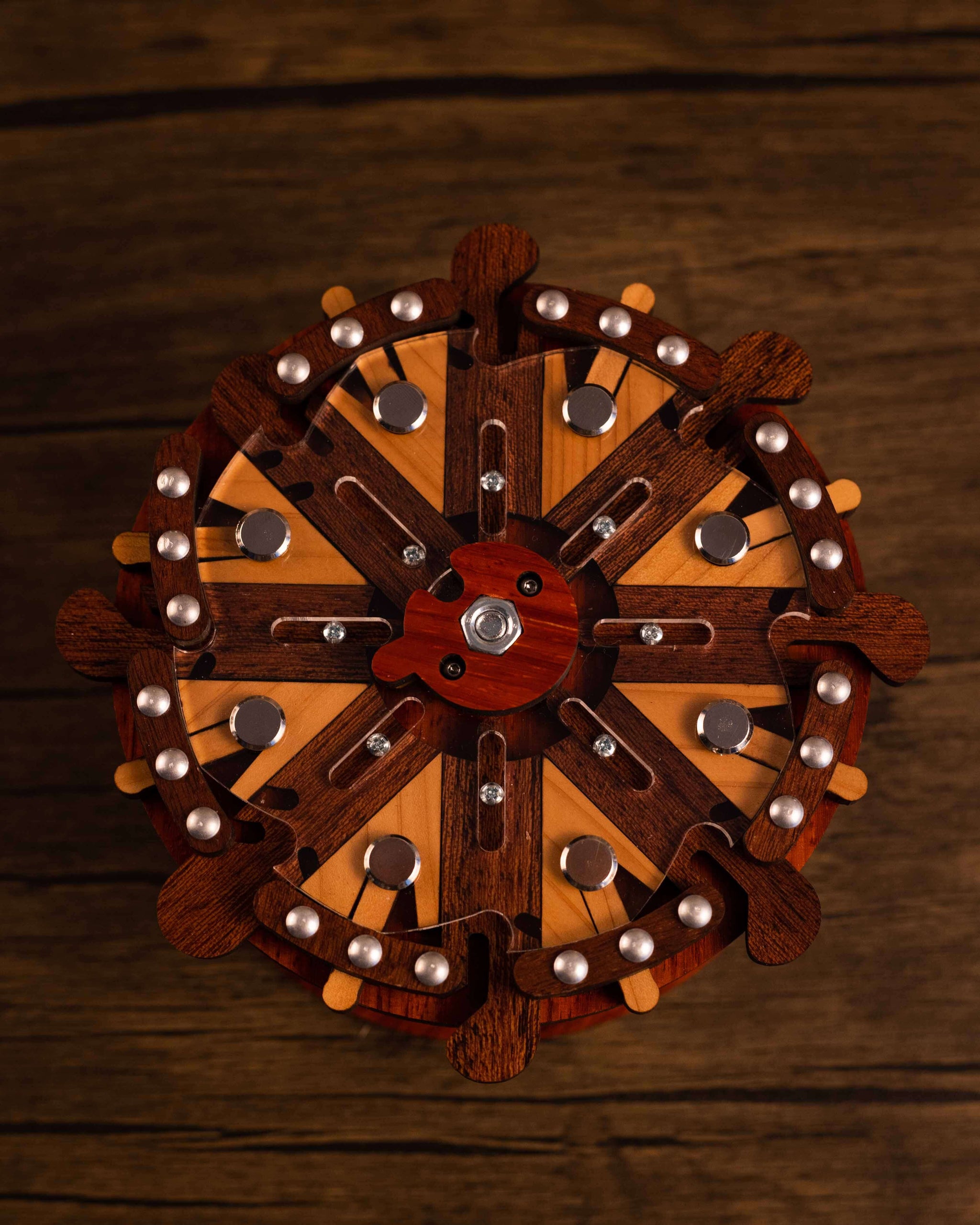 Steuerrad Puzzle Box