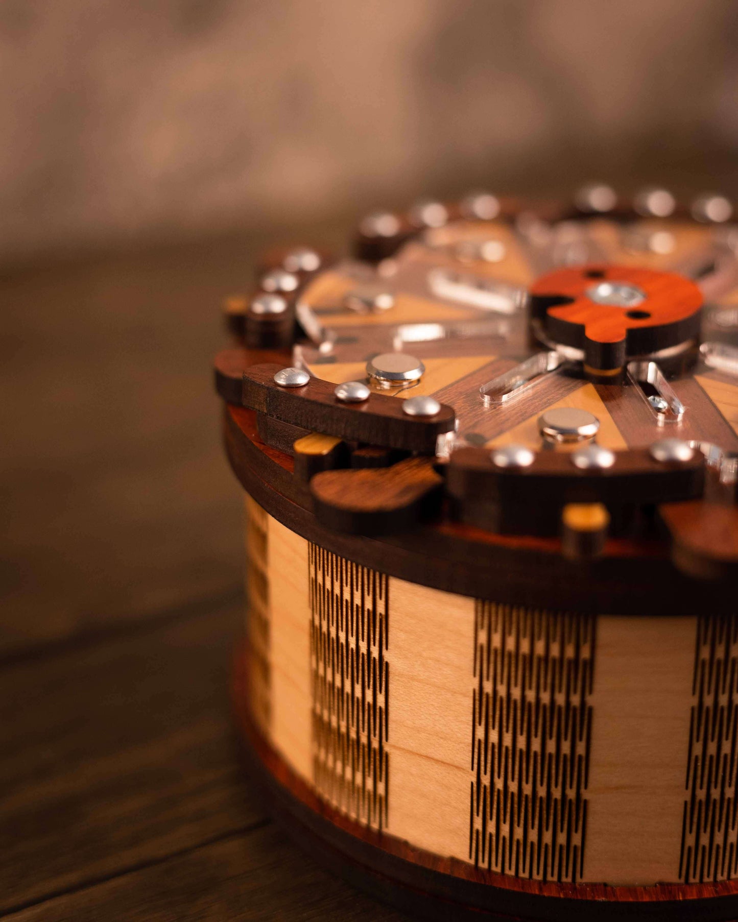 Steuerrad Puzzle Box
