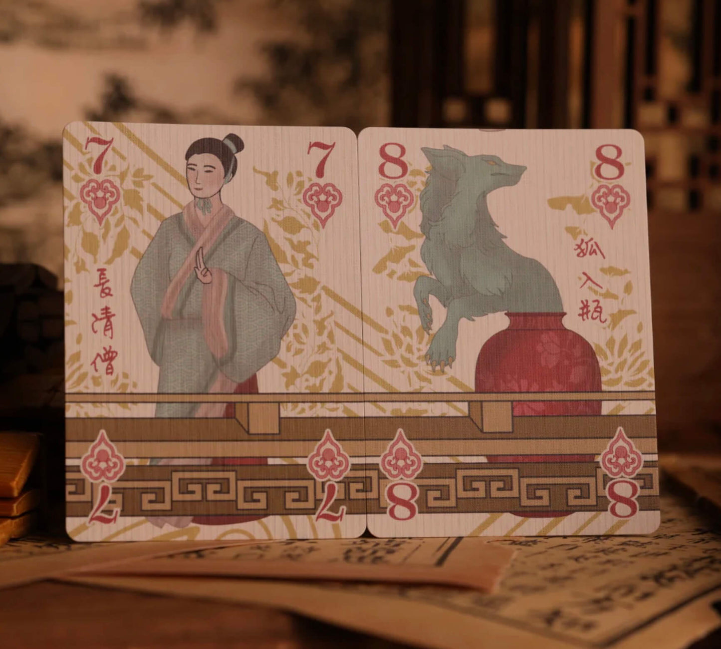 Strange Tales From A Chinese Studio Playing Cards: Hupo