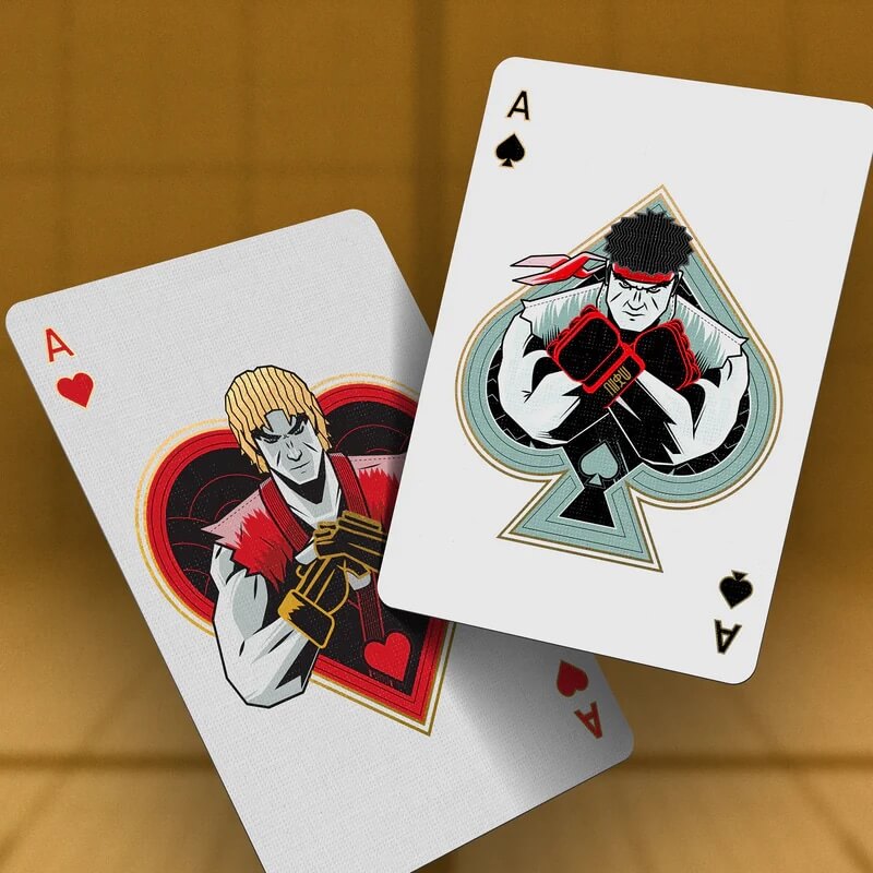 Street Fighter Playing Cards: Gold Edition