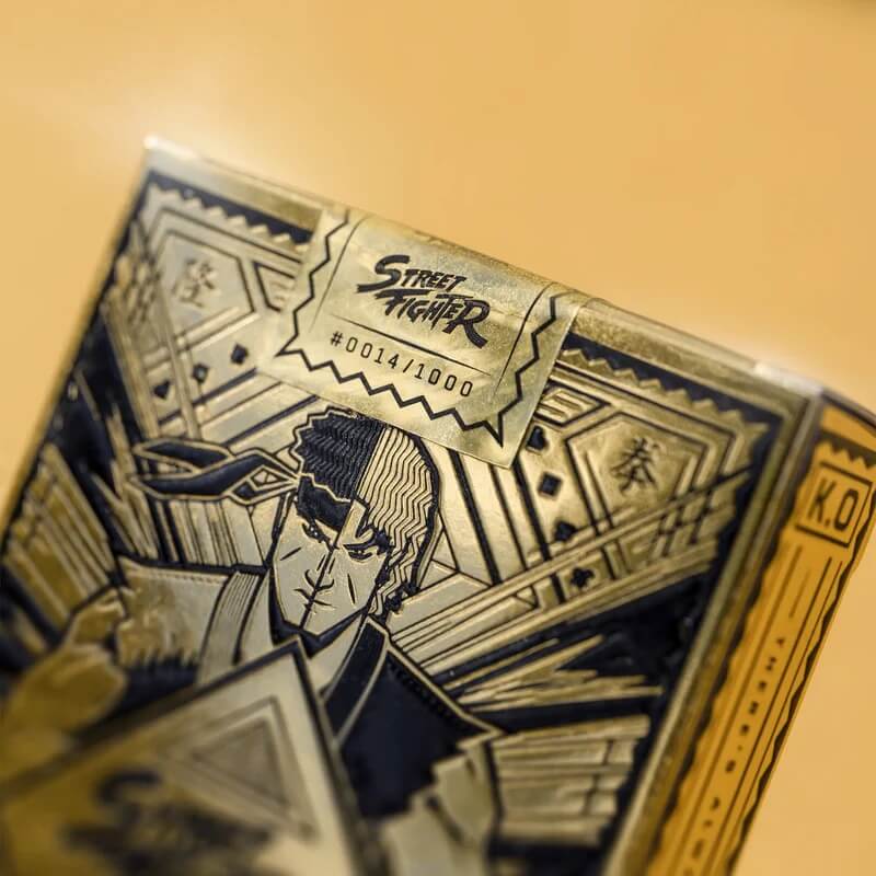 Street Fighter Playing Cards: Gold Edition