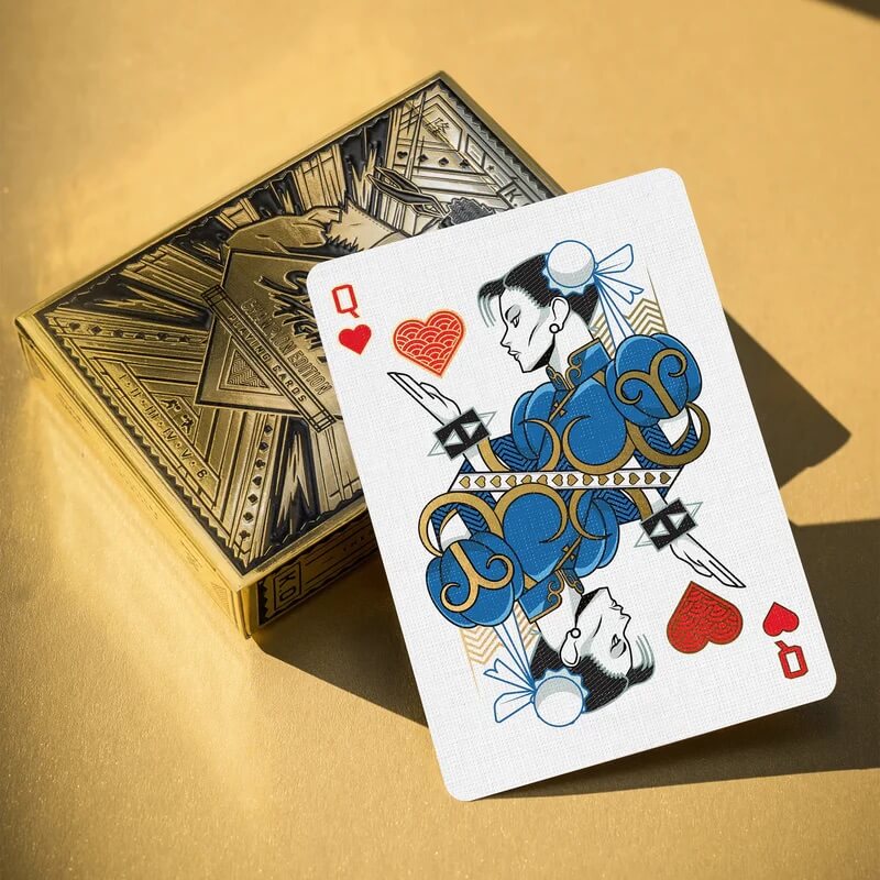 Street Fighter Playing Cards: Gold Edition