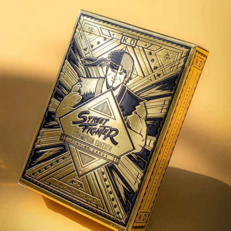 Street Fighter Playing Cards: Gold Edition