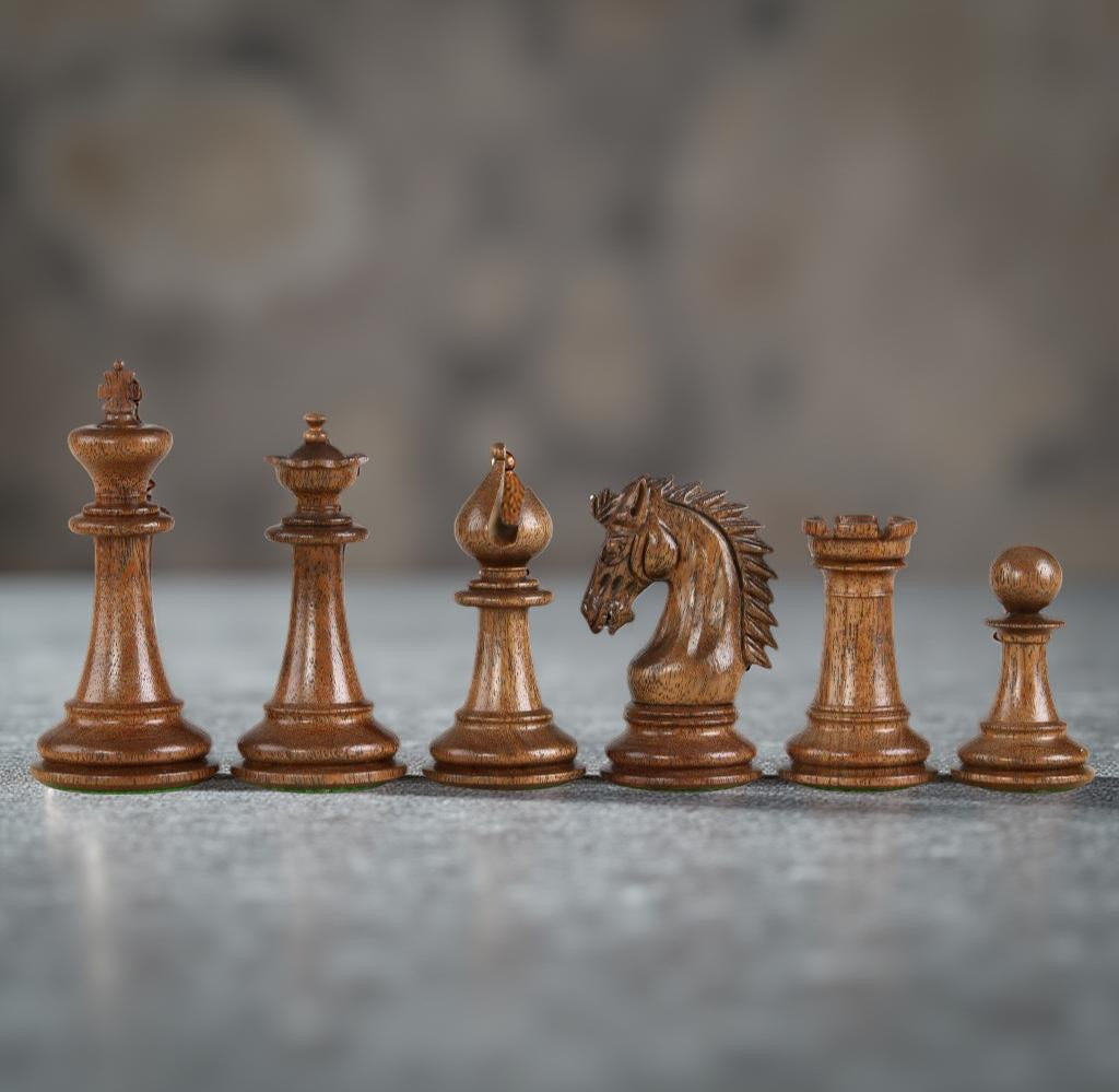 Sheikh Acacia Chess Pieces