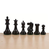 Oxford Ebonised Chess Pieces