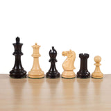 Oxford Ebonised Chess Pieces