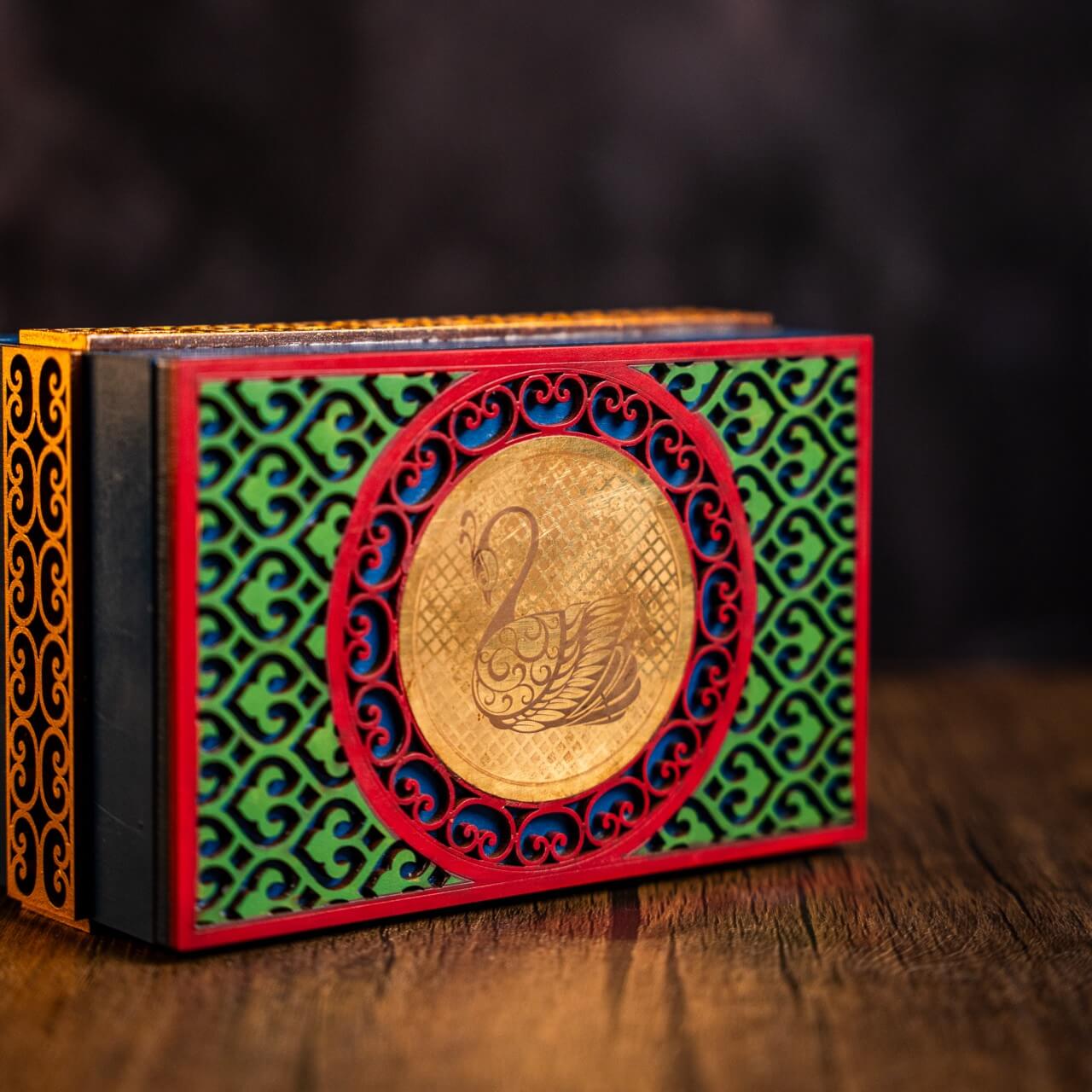 Swan Puzzle Box