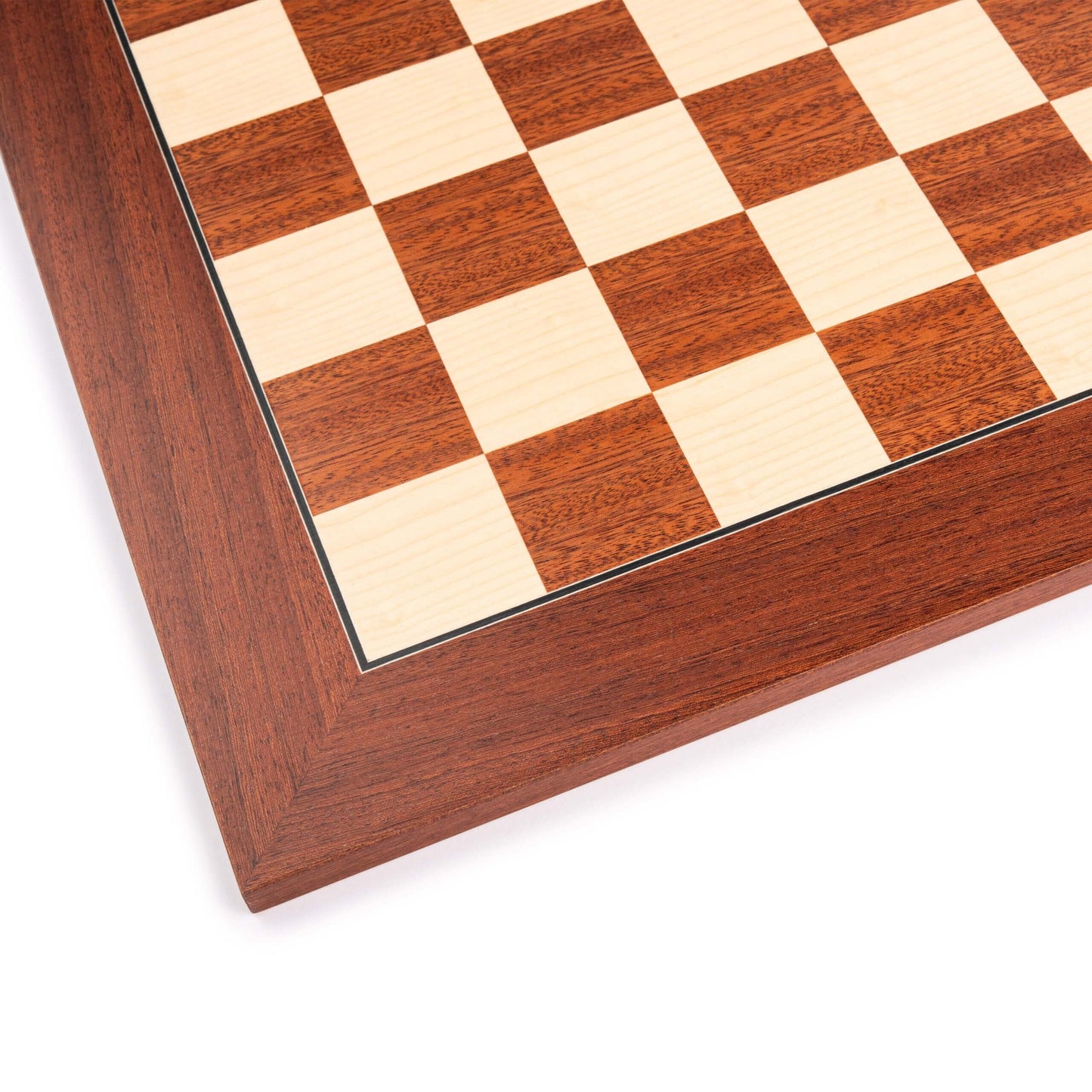 Sycamore & Mahogany Chess Board