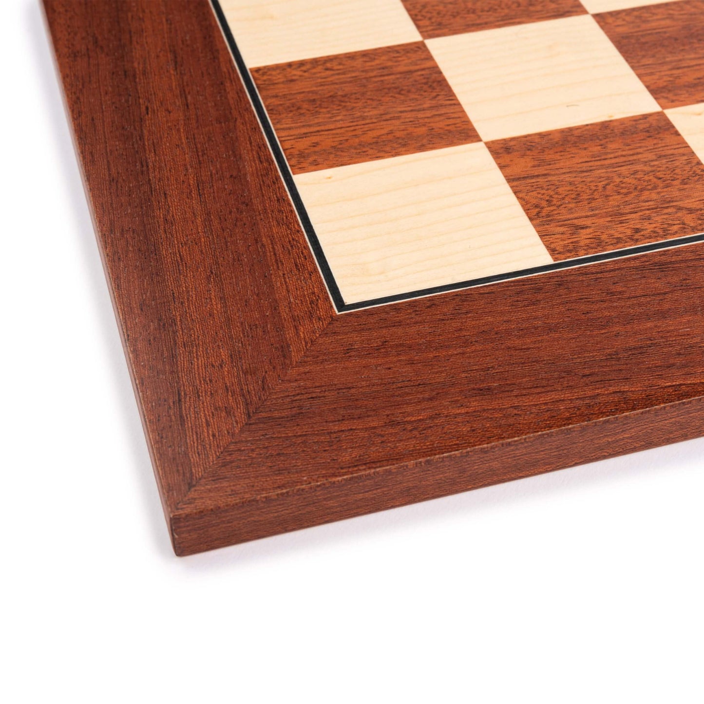 Sycamore & Mahogany Chess Board