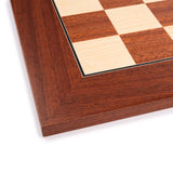 Sycamore & Mahogany Chess Board