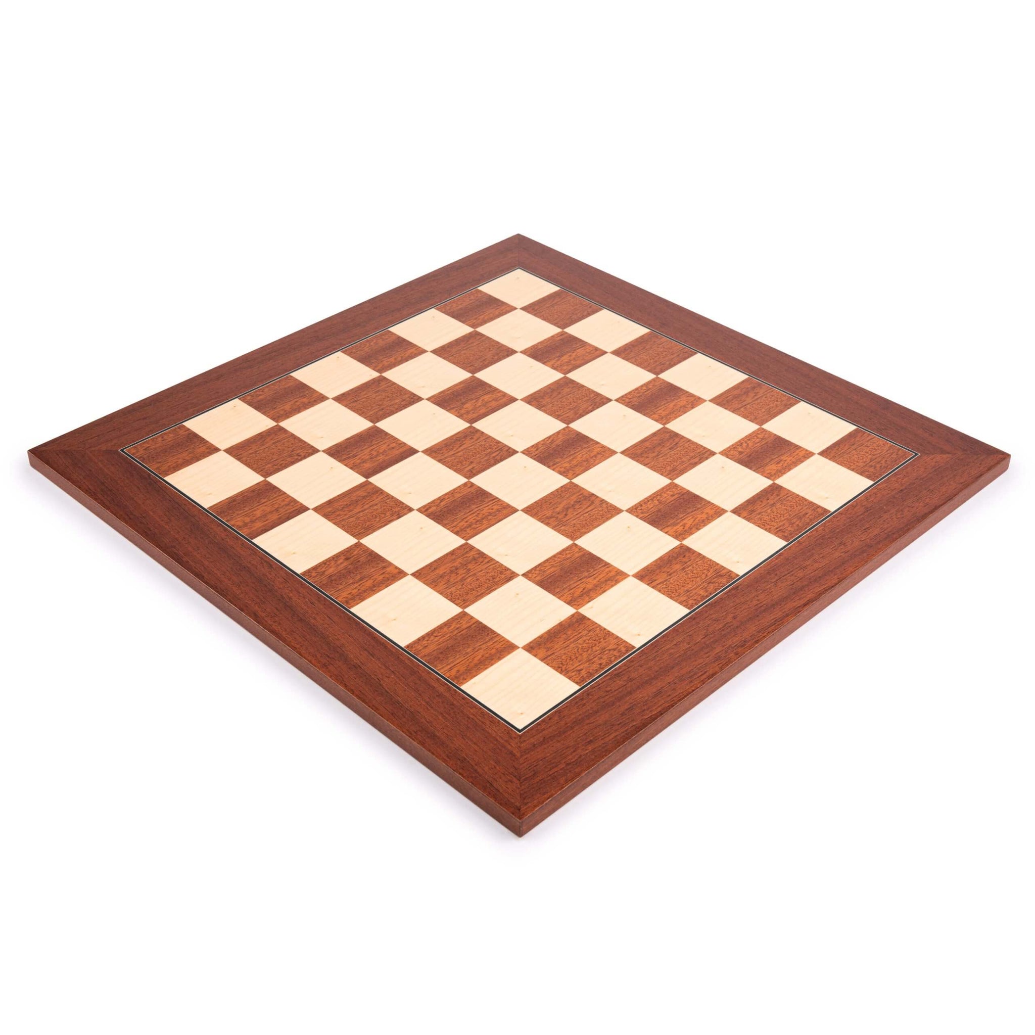 Sycamore & Mahogany Chess Board