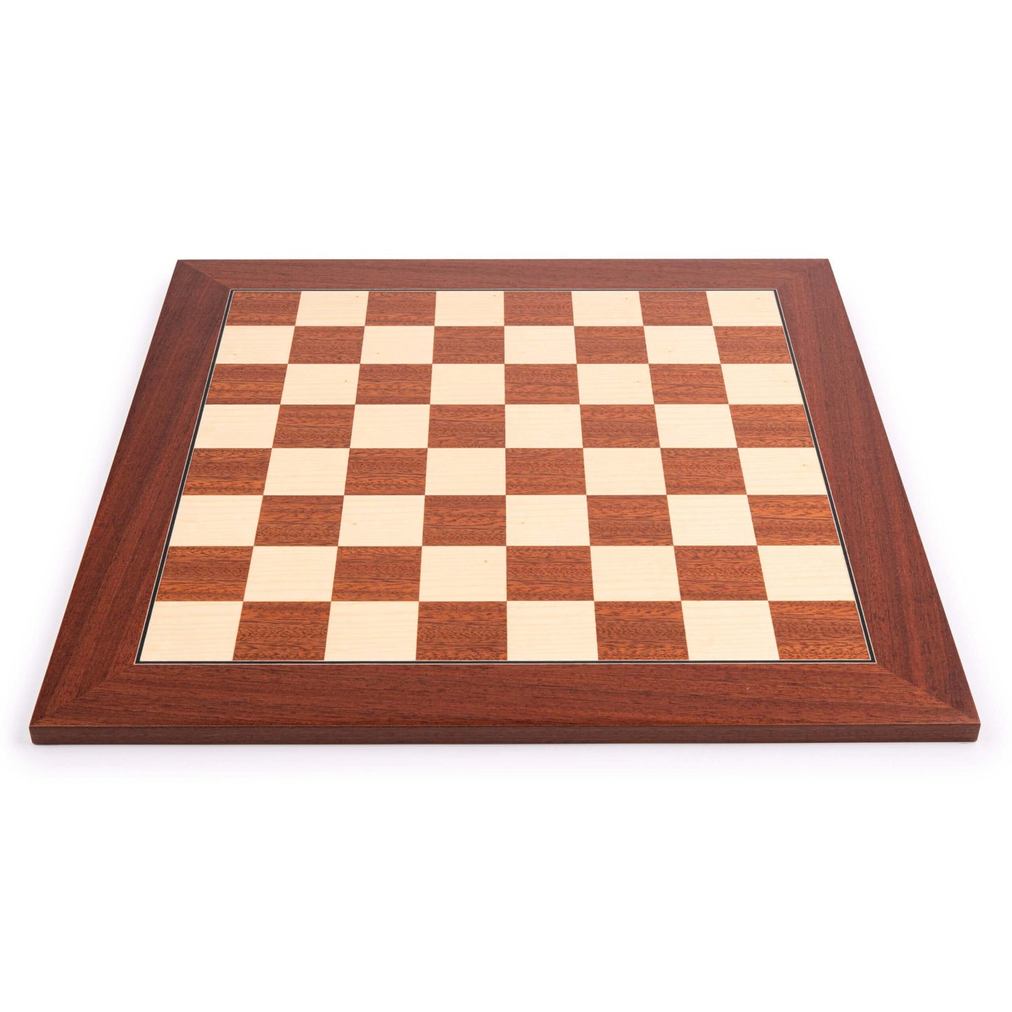 Sycamore & Mahogany Chess Board