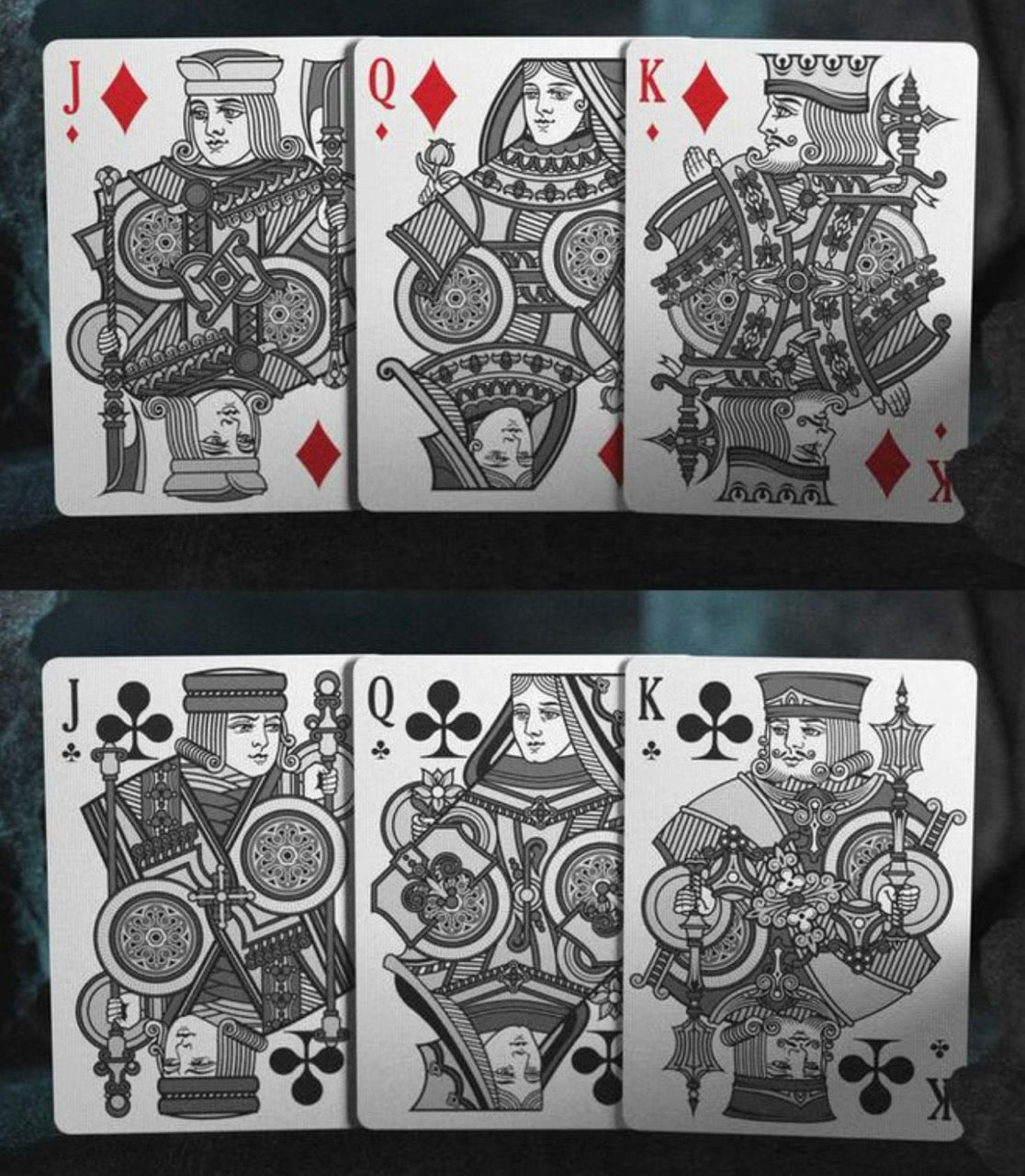 Slate Tally-Ho Playing Cards