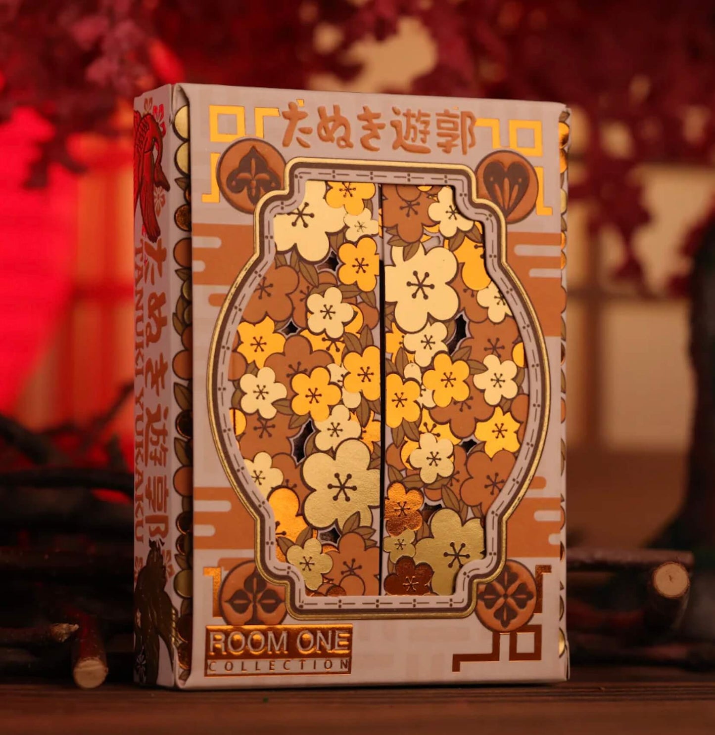 Tanuki Yukaku Playing Cards: Oiran-Dochu