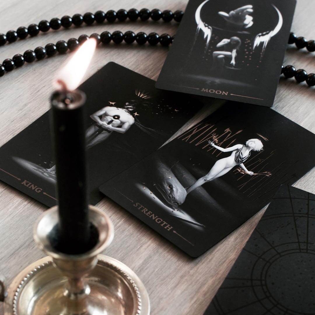 True Black Tarot Deck