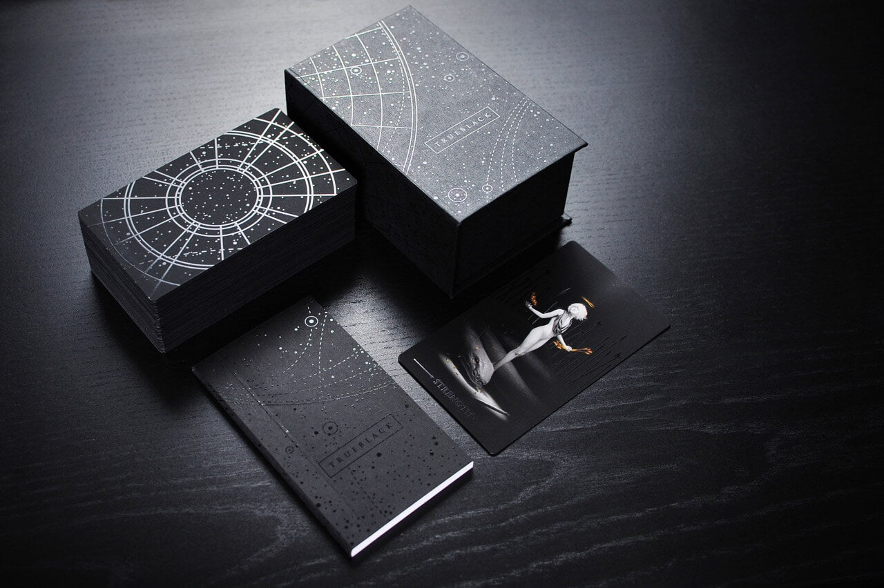 True Black Tarot Deck