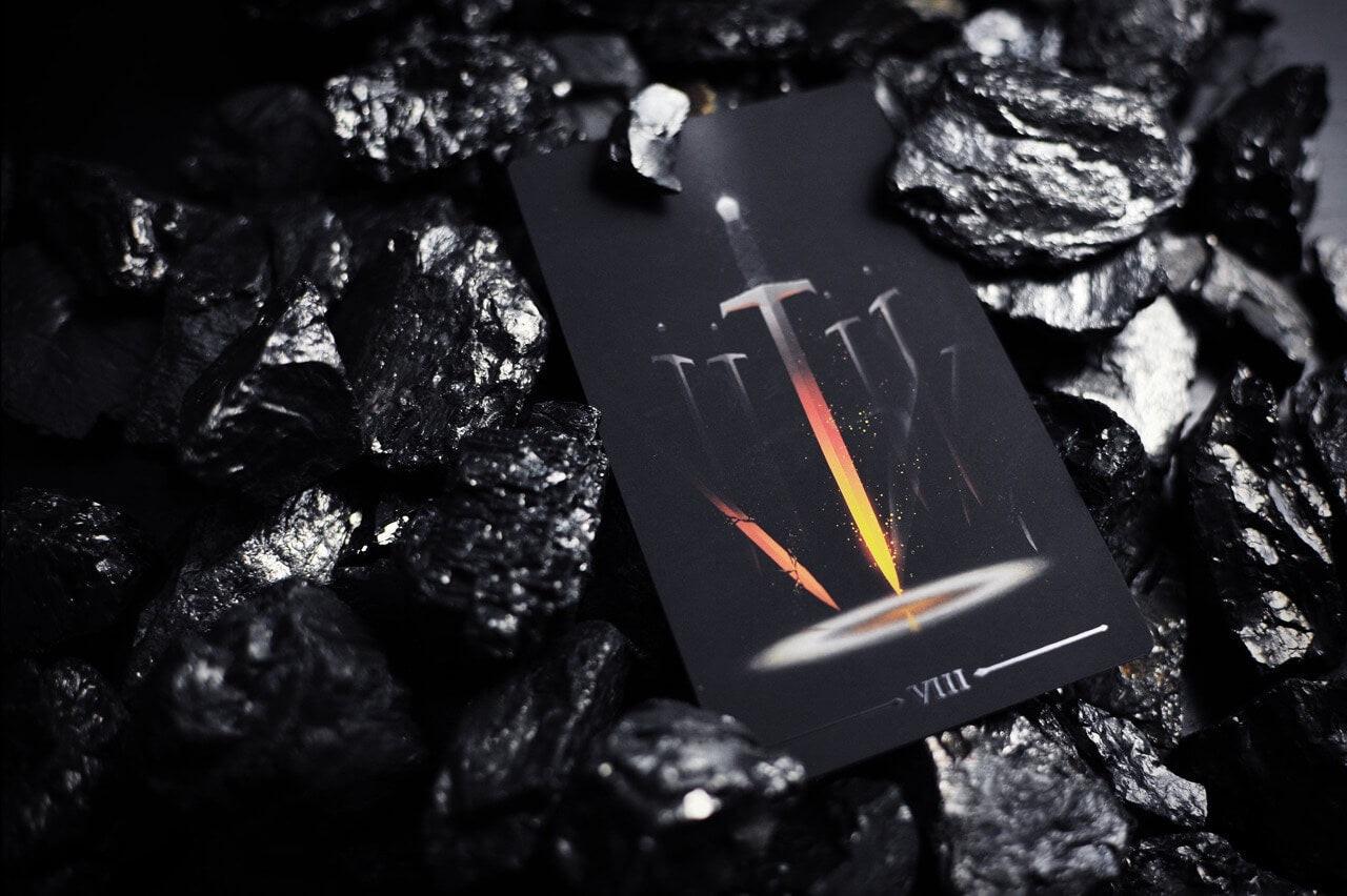 True Black Tarot Deck