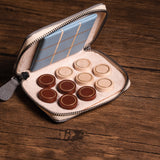 Leather Travel Naughts & Crosses Set
