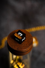 Tiger's Eye Stone Dice