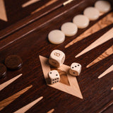 Wenge & Walnut Backgammon Set