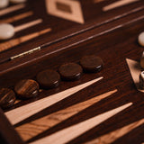 Wenge & Walnut Backgammon Set