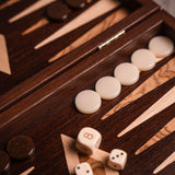 Wenge & Walnut Backgammon Set
