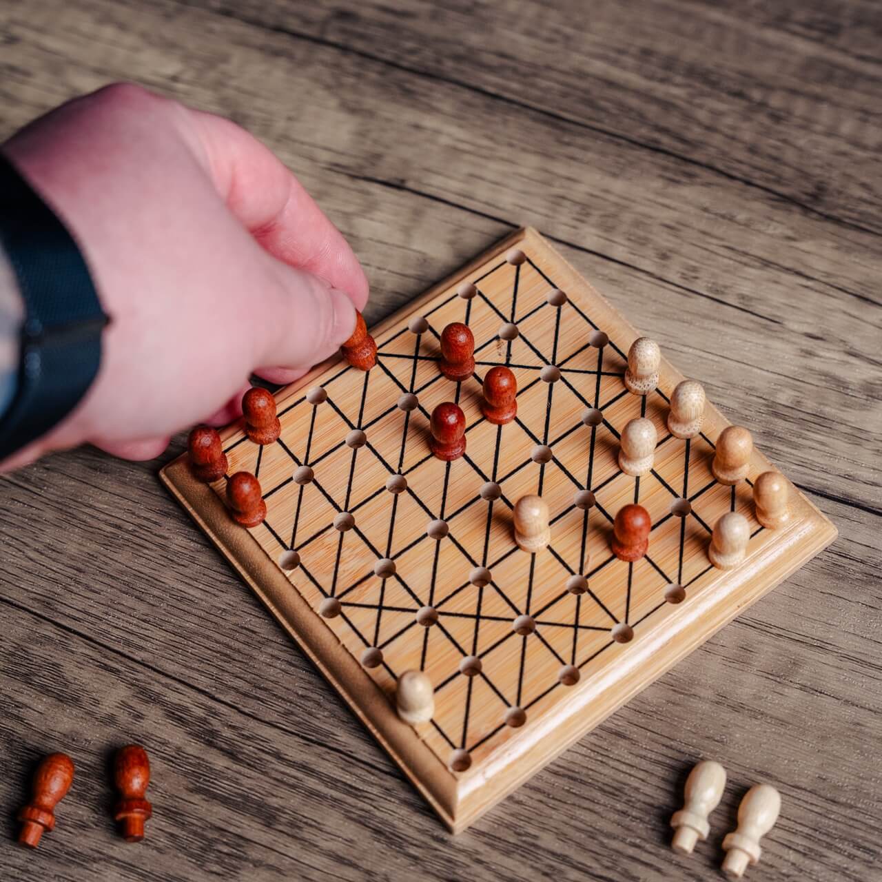 Bamboo Travel Chinese Checkers