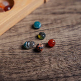 Folding Bamboo Mancala Set