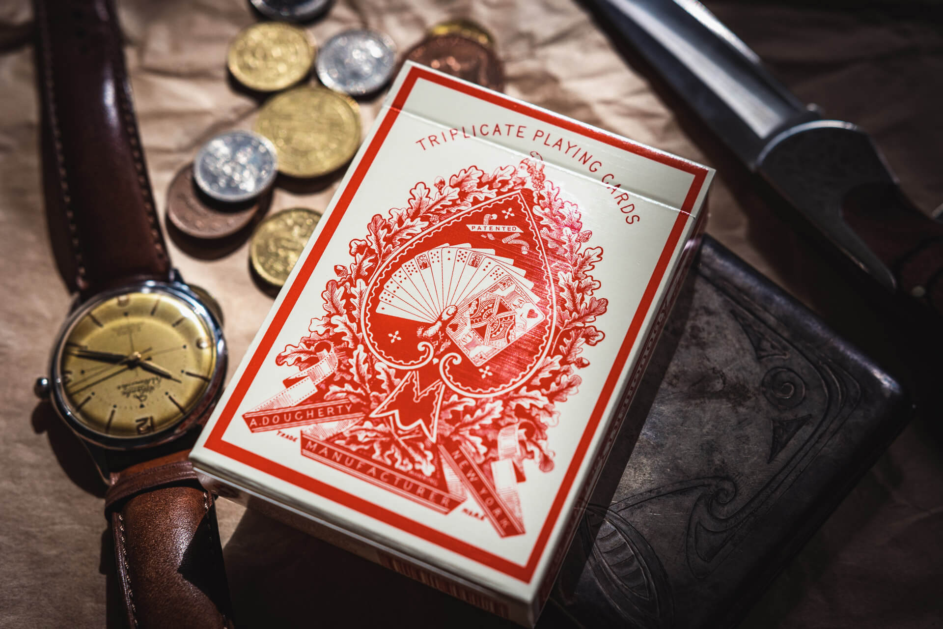 1876 Triplicate Dragon Playing Cards
