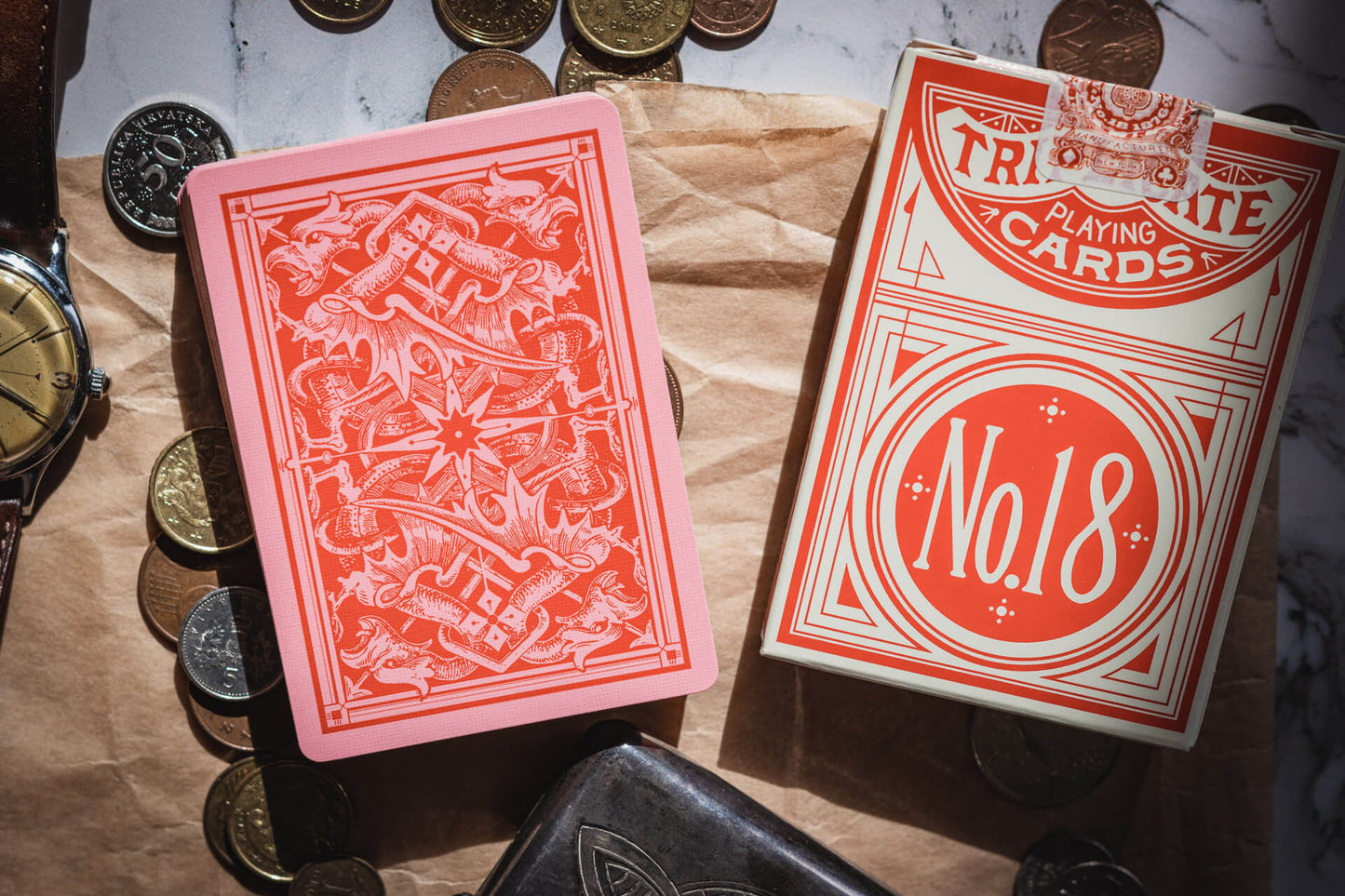 1876 Triplicate Dragon Playing Cards