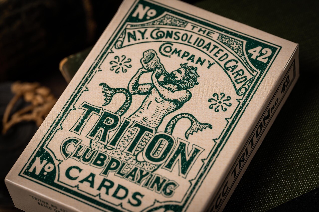 Triton 42 Antique Restoration Playing Cards