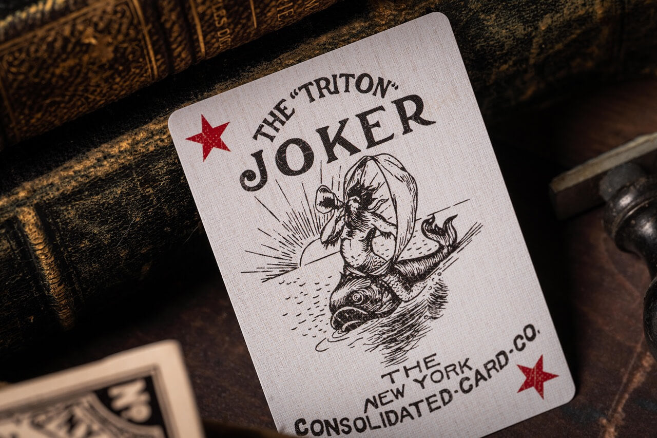 Triton 42 Antique Restoration Playing Cards