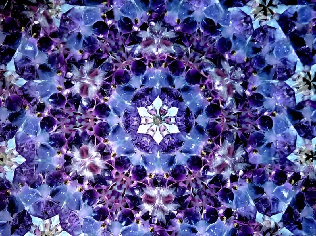 Twilight Amethyst Kaleidoscope