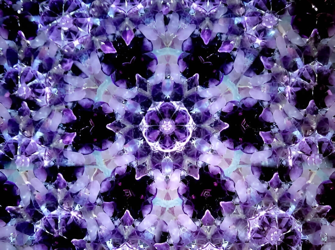 Twilight Amethyst Kaleidoscope