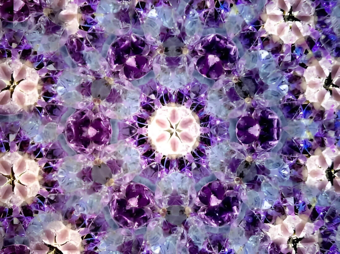 Twilight Amethyst Kaleidoscope