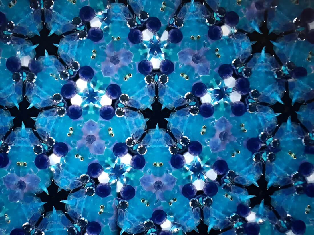 Twilight Blue Kaleidoscope