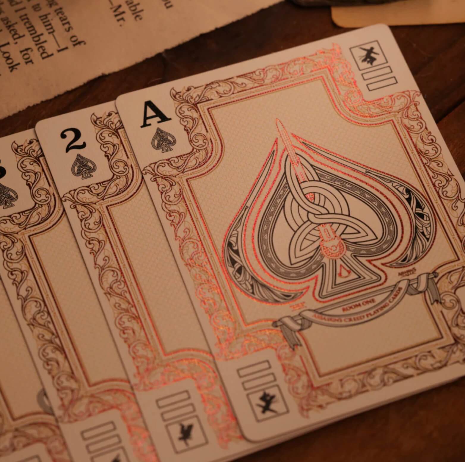 v2 Asassin's Creed Playing Cards: Signature