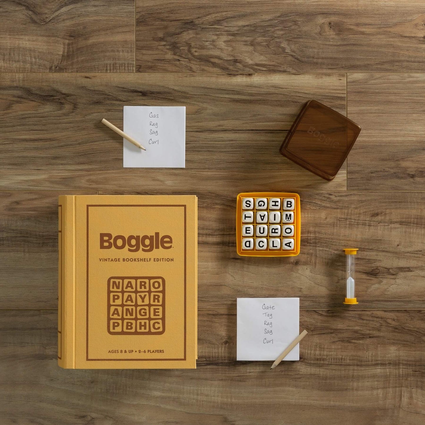 Vintage Style Bookshelf Games