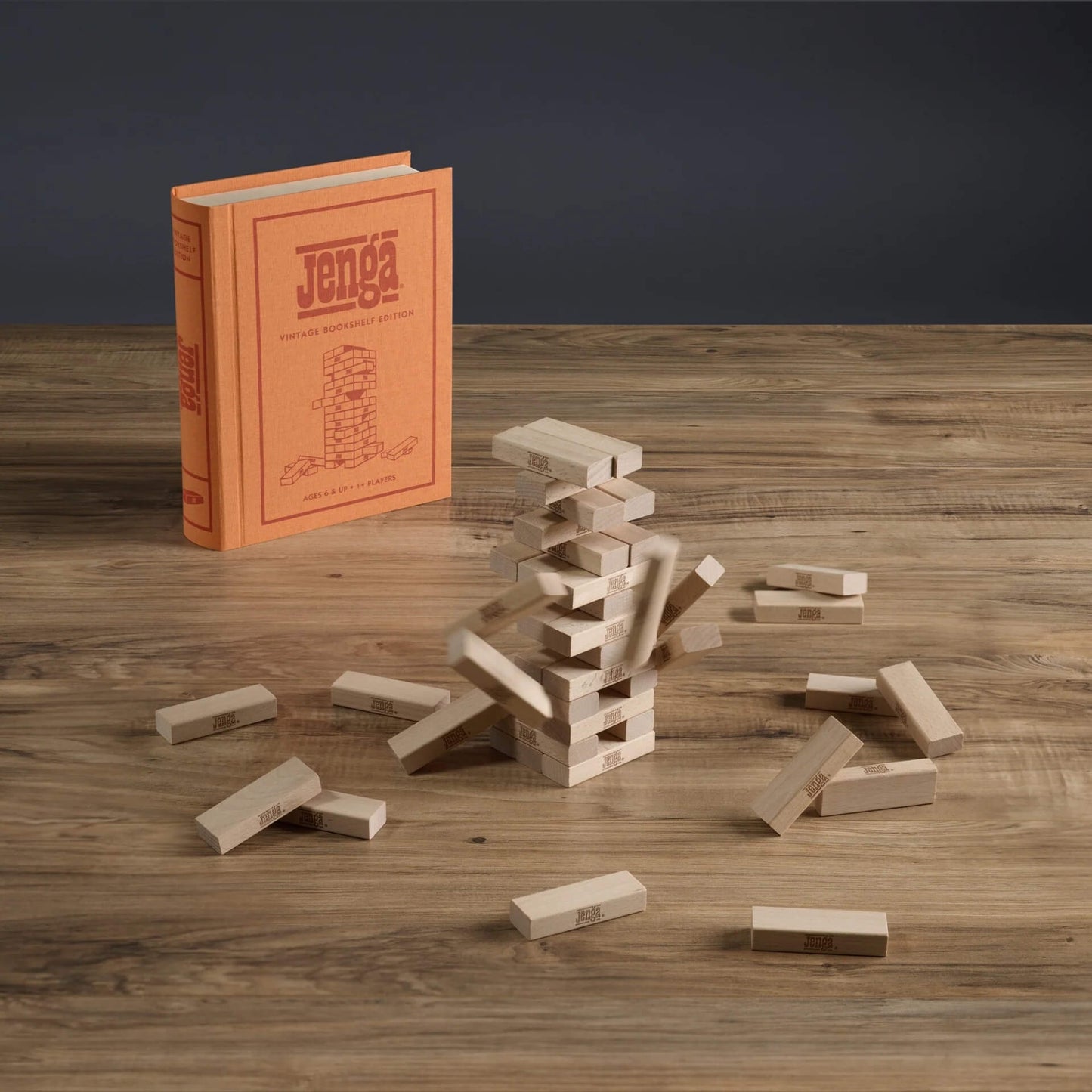 Vintage Style Bookshelf Games